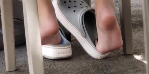 Candid Teen And Mom Shoeplay At Mall Part 2 Fullvid C4S 85155