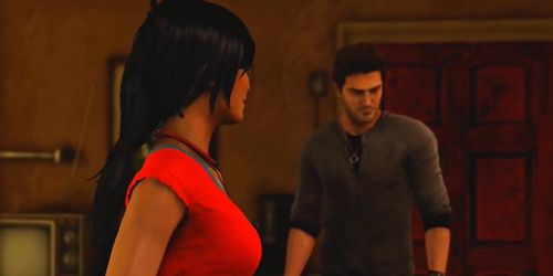 Uncharted Porn Fuck - Chloe Has Sex With Drake (Uncharted Nathan Drake Collection) - Tnaflix.com