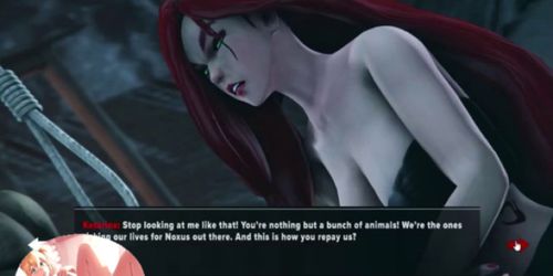league of legends katarina takes part in a threesome