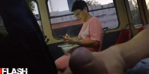 Flash Granny Sex - Flash Granny On Train - Tnaflix.com