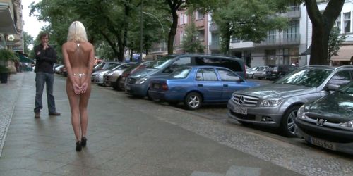 Beautiful German Milf public disgraced (Steve Holmes, Sophie Logan)