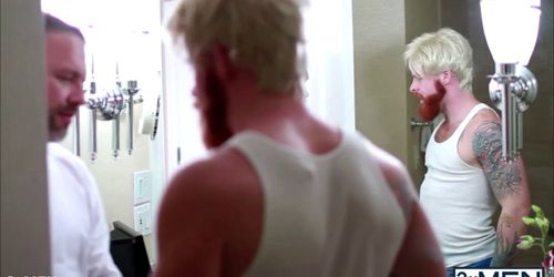 Hardcore dude goes gay (Bennett Anthony, Dirk Caber)