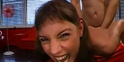 Joyful intake of facial cumshots - video 32