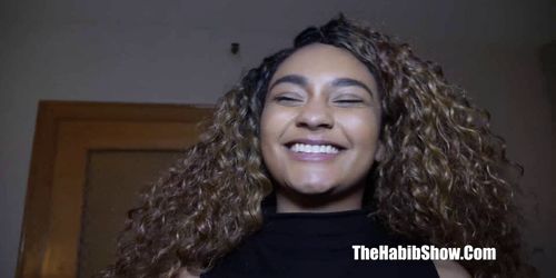 teen newbie Mila Mclaren fucks BBC stretch