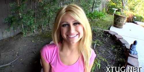 Footjob gets mixed with handjob - video 24