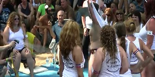 Amateur Wet T-Shirt Contest - Ponderosa 2011