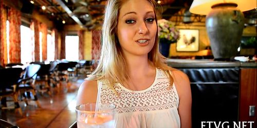 Babe plays with vibrator - video 25
