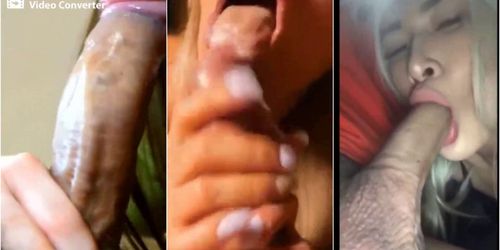 splitscreen sucking and cumming mix 1