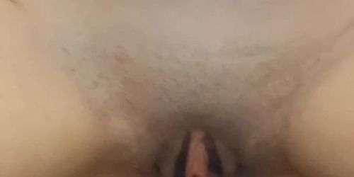Peeing on camera for the first time ever before rubbing my piss soaked pussy