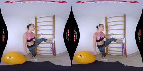 Fuck my Personal Trainer in VR POV