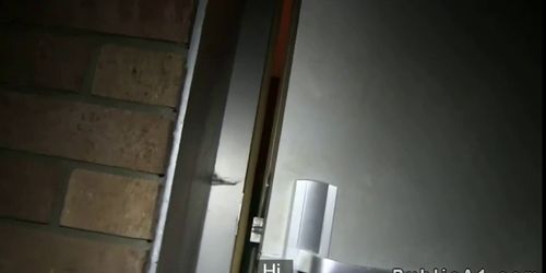 Hairy pussy brunette fucked in her private gym