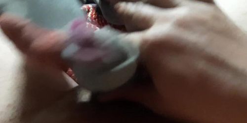 Cum in socks sockjob