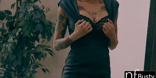 NF Busty - Big Tit Anna Bell Peaks Tied Up And Fucked Client