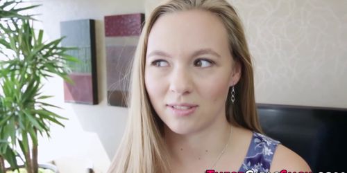 Teens mouth cum filled - video 1