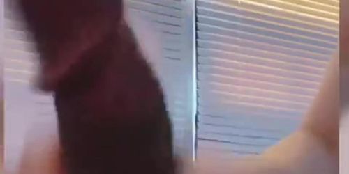 Bbw caught me jerking my BBC to cuck porn 