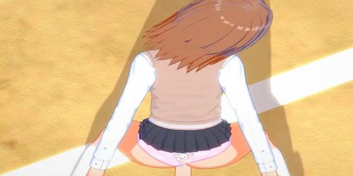 KUROKO SHIRAI FUTANARI MISAKA MIKOTO TO ARU NO RAILGUN