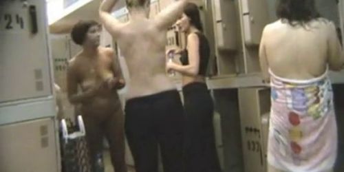 spying MILF in locker room