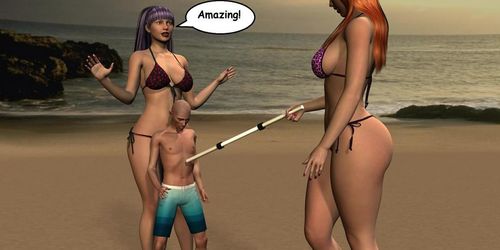 MAKE ME GROW (GIANTESS COMIC) (Tania Amazon)