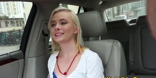 HITCHHIKING TEENS - Stranded teenie facialized after passionate care sex POV (Maddy Rose)