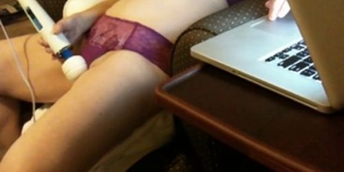 Husband films wife sex chatting with stranger on webcam