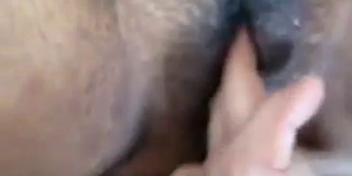 Hairy Indian Woman Getting Licked