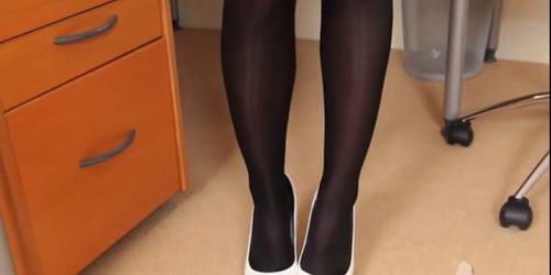 This is my brand new secretary in office - video 1