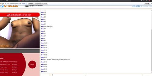 Omegle 5 - Black Virgin plays an omegle game - TNAFlix.com
