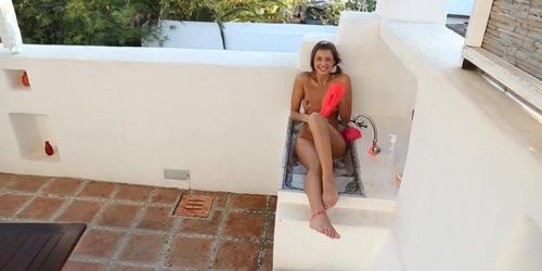 Melena has Afternoon Orgasm