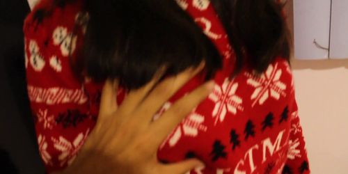 Christmas Creampie (SEX DOLL, amateur )