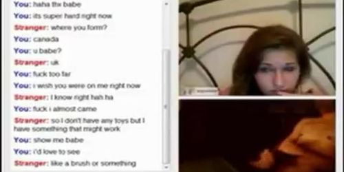 18yo Teen Has Cybersex On Omegle