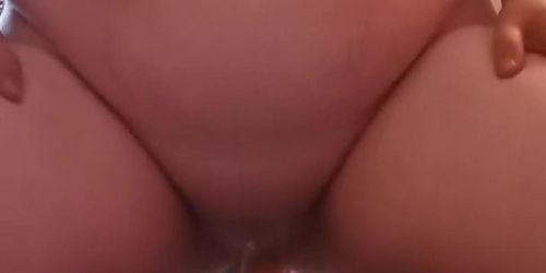 Dirty talk and dildo fun
