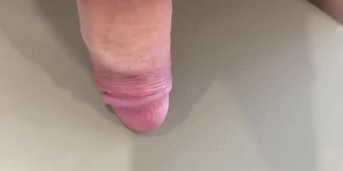 Guy BDSM torture his dick