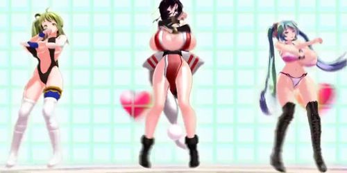 [3D Mmd] Ariane Cevaille Sis Breast Expansion Dance Hq By Silo9