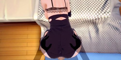 [Sword Art Online ARS] Eydis(3d HENTAI)