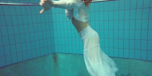 Diana Zelenkina hot Russian underwater