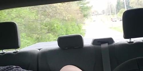 Wife fucking a BBC she met  online while I drive them around. 