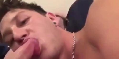 giving blowjob Sucking cock like  ASMR