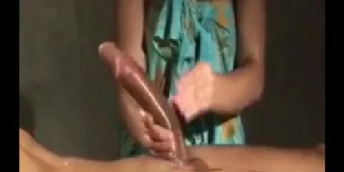 Asian Penis Massage Part 3
