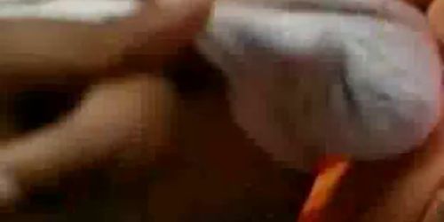 Hot Southindian College Girl's HUGE SOFT Boobs & PUSSY Show to her