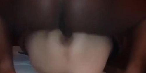 White girl love my black cock