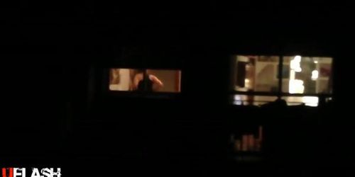 She forgot to close the window