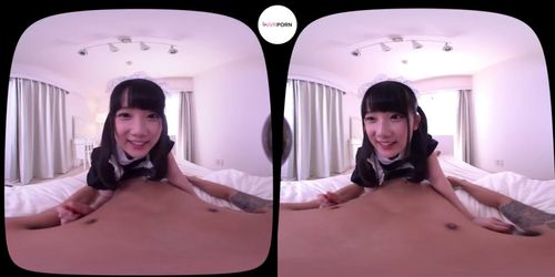 japanese vr maid wakes you up
