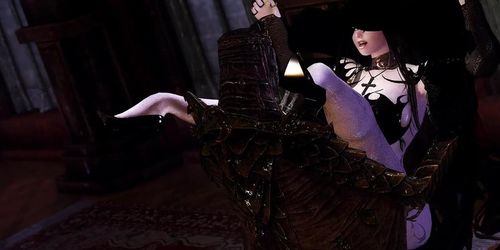 Skyrim heroine magician who becomes a sex slave of monsters