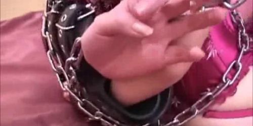 Confined Asian Teen Made To Orgasm