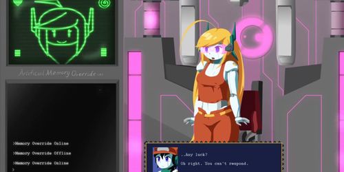 Curly Bace: Hacked 2 - Robot Girl Hentai