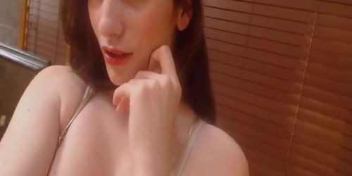 So Cute Teen Teasin In Front Of Cam