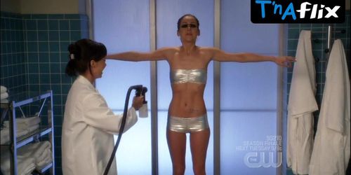 Jessica Stroup Bikini Scene  in 90210