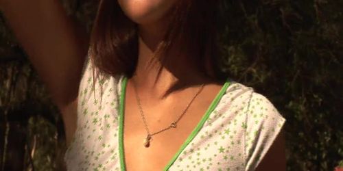 Naked walk in the forest - Latin Hot