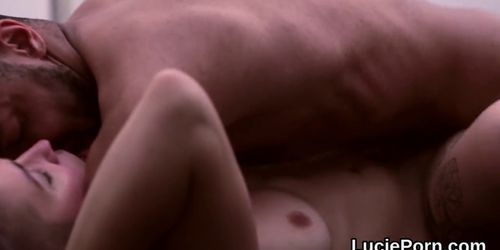 Apprentice lesbo kittens get their spread honey pots licked and shagged
