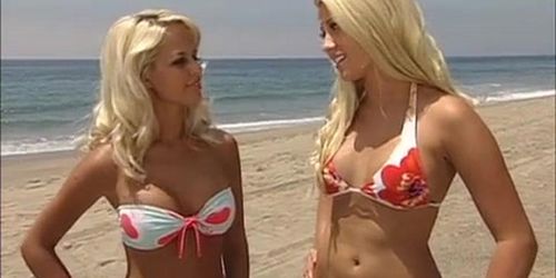 Holly Huddleston Bikini Scene  in Sunset Tan